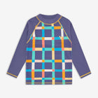 UV Protective Rash Vest Multi Check